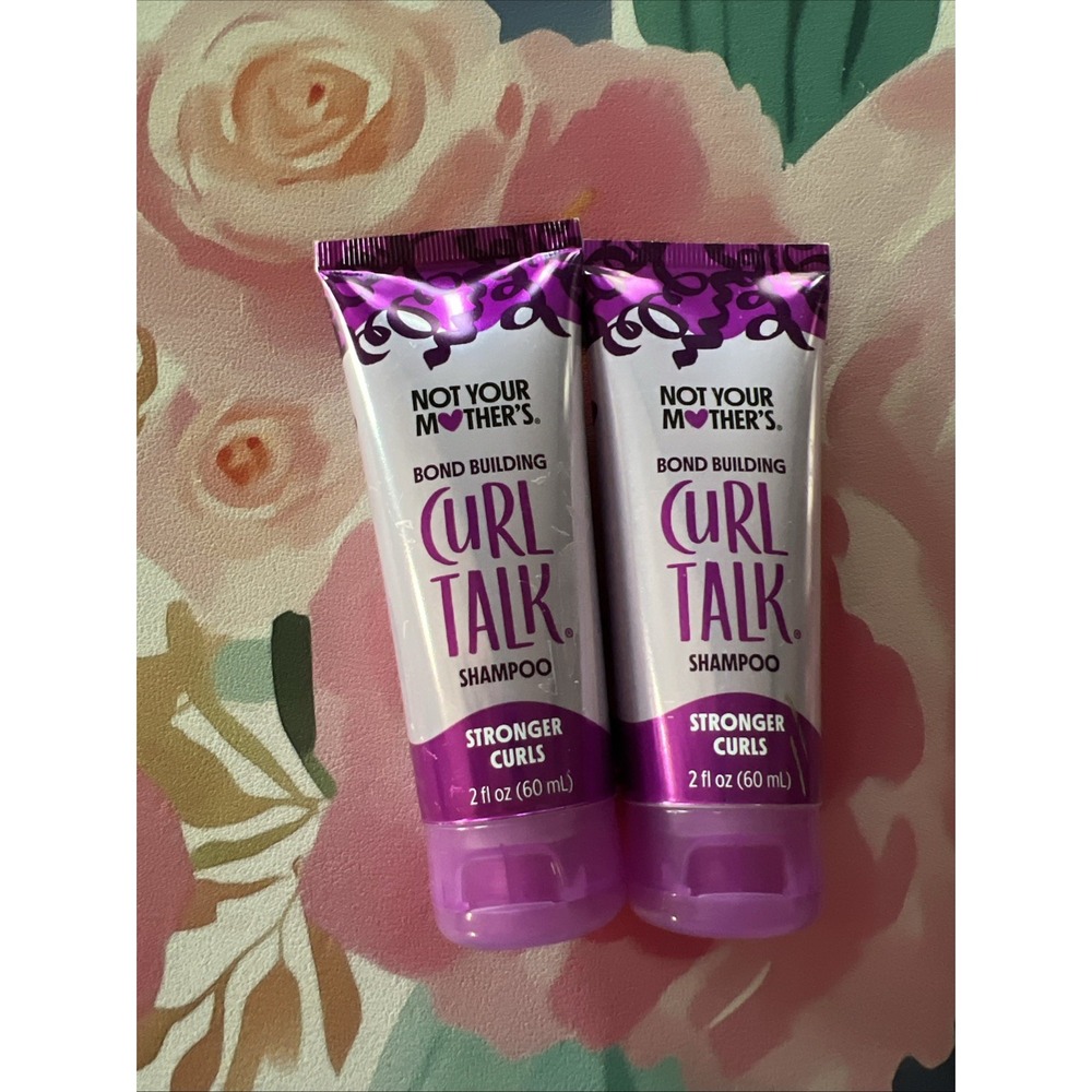 NEW Lot Of 2 Not Your Mother's Bond Building Curl Talk Shampoo Travel Size 2 oz.